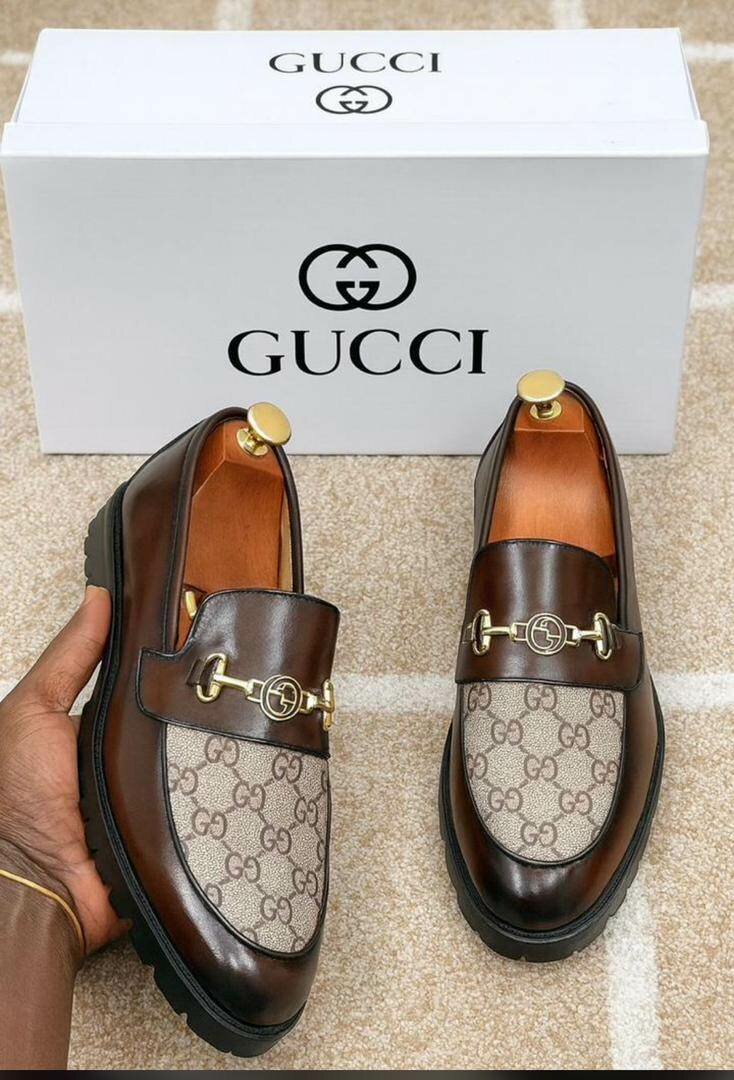 Mocassins en cuir Gucci élégants