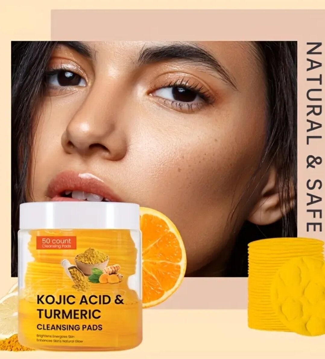 Disques Nettoyants Kojic & Curcuma