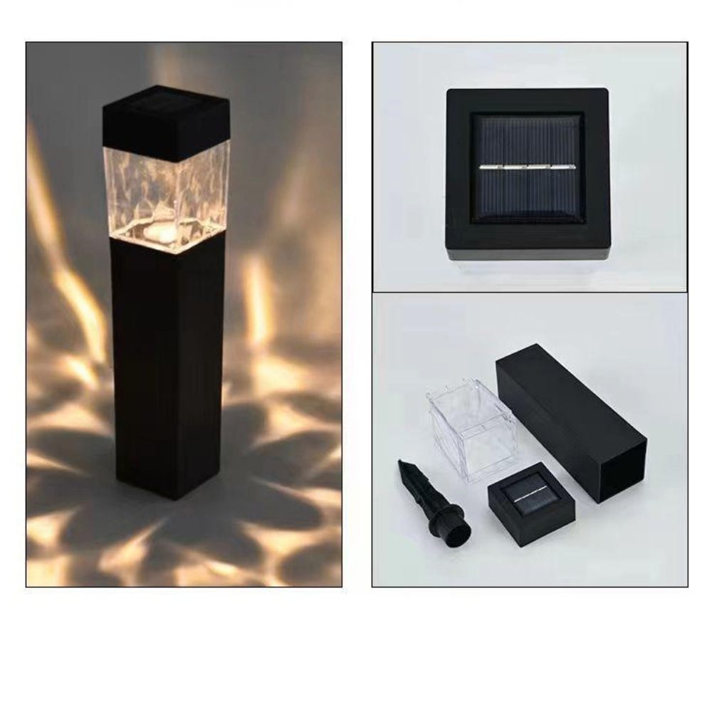 Lampe solaire Jardin Lot 12