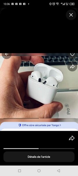 Écouteurs Bluetooth sans fil