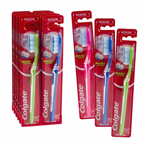 Colgate double action toothbrush