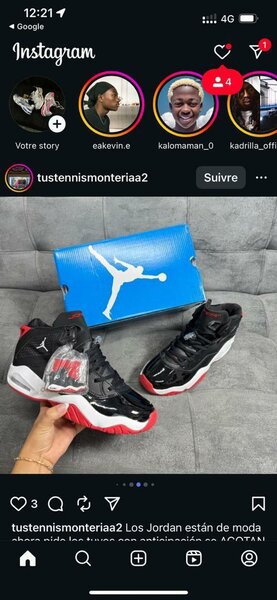Baskets Air Jordan tendance
