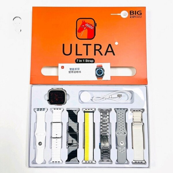 Montre avec bracelets interchangeables