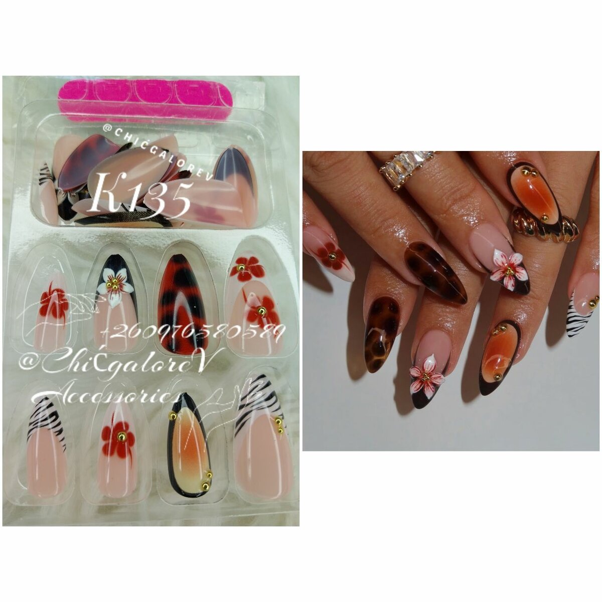 PRESS/STICK ON NAILS