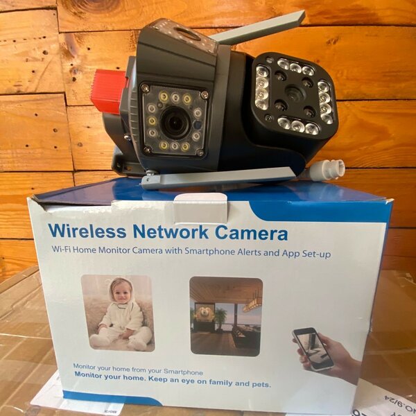 12MP 3 lens Wi-Fi security camera