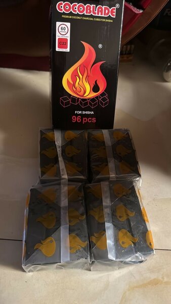 Burning Hard Charcoal ( Shisha coal )