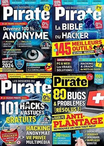 Pack Les Dossiers du Hacker - Année 2024