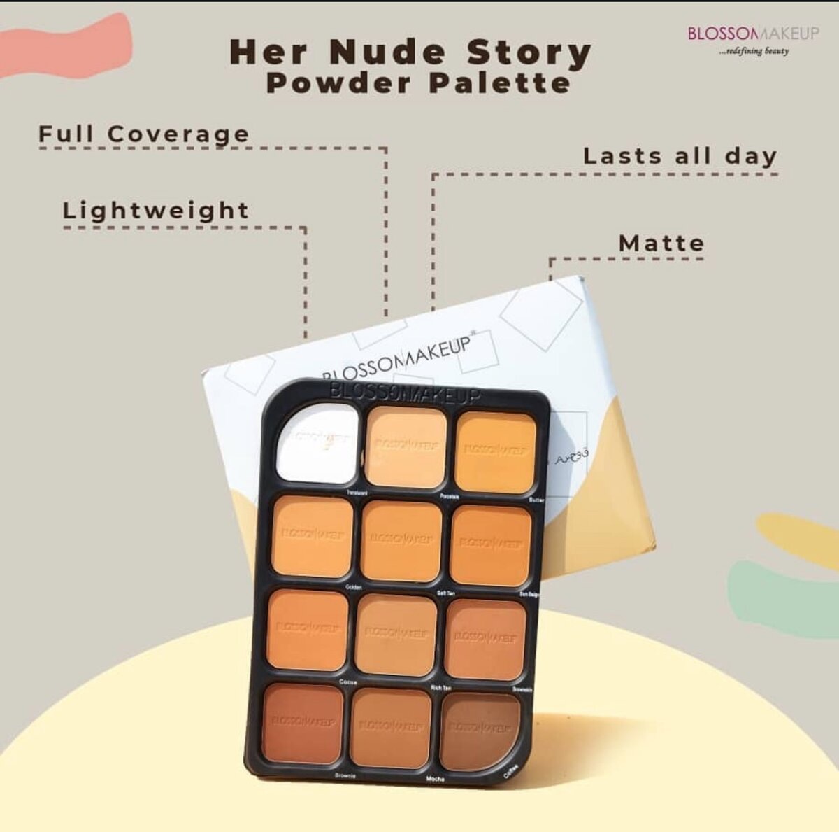 Palette de Teint Mat Blossom