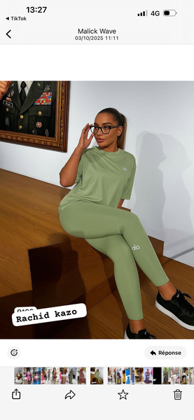 Ensemble de sport femme chic