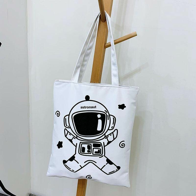 White Canvas Tote Bag