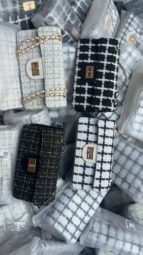 Sacs à main en tweed élégants