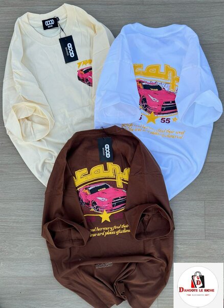 T-shirt imprimé voiture rétro