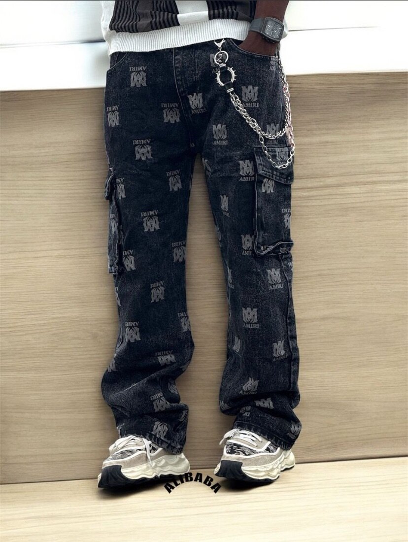 Pantalon cargo streetwear homme