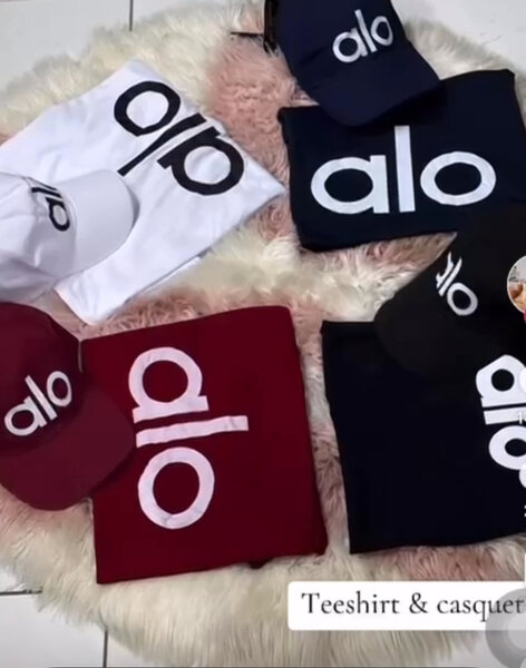 Casquettes et T-shirts Alo