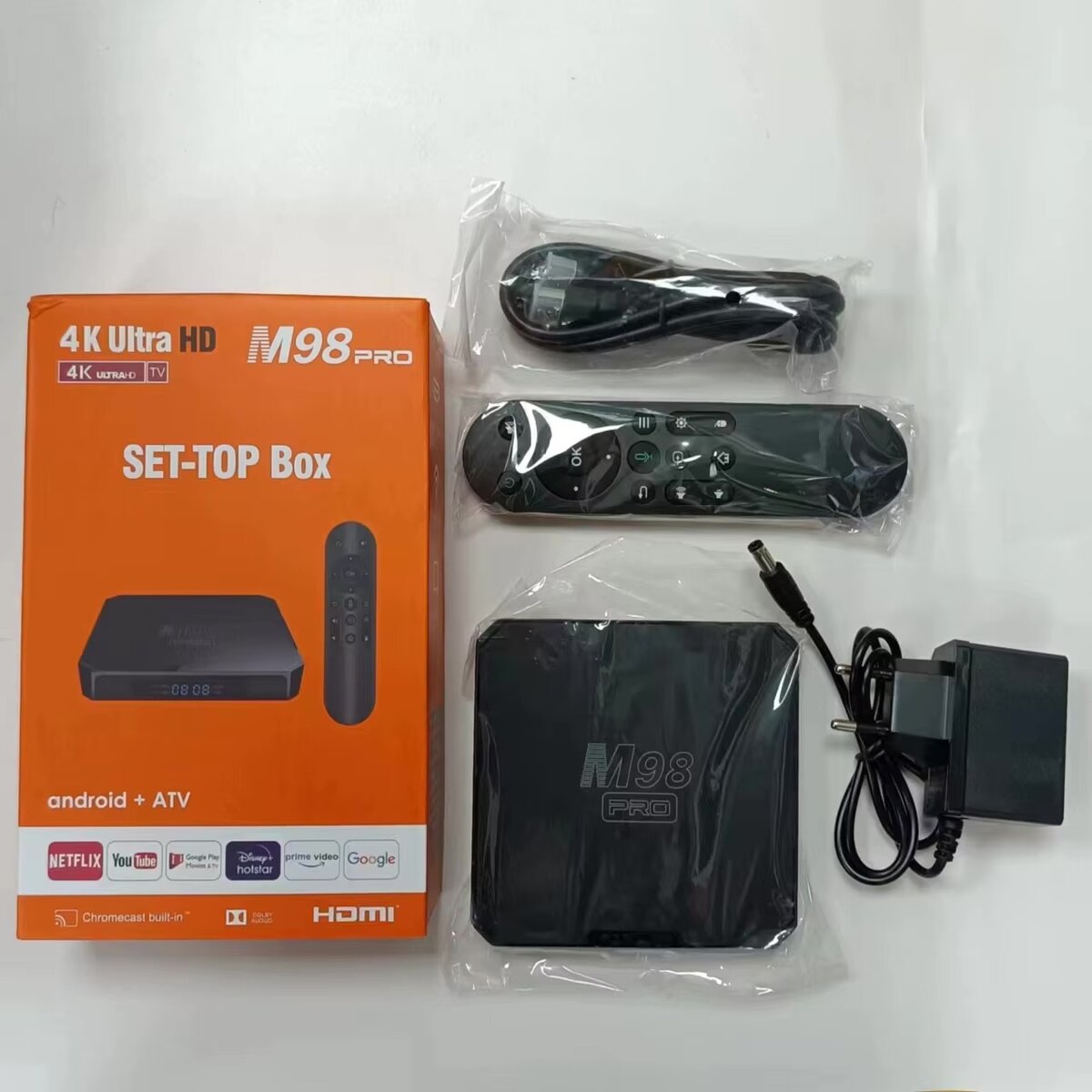 Décodeur M98 Pro 4K UHD