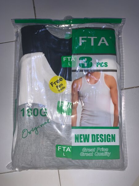 Lot de 3 débardeurs homme FTA