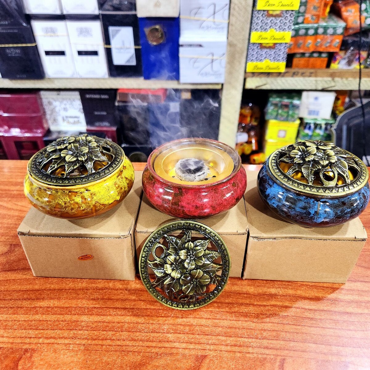 Encensoir en porcelaine - Très Élégant !