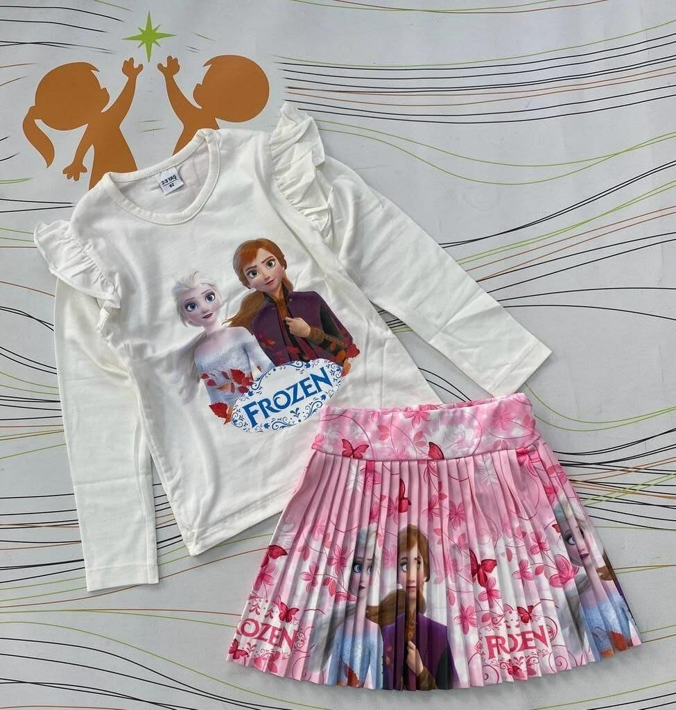 Ensemble fille chic en tweed