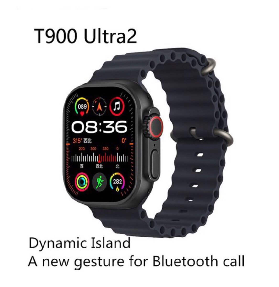Smart Watch T900 Ultra 2 Black