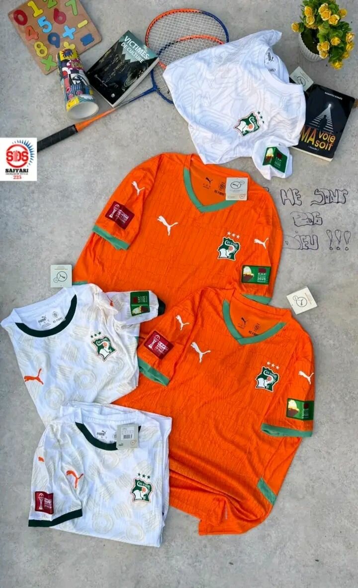 Maillots de football Côte d'Ivoire