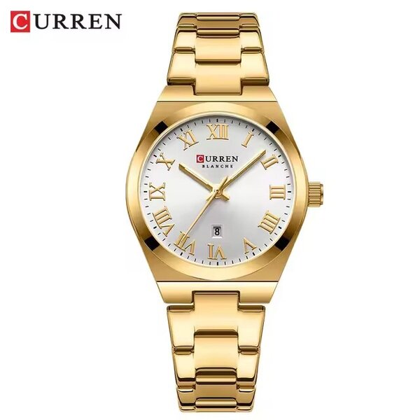 Montre CURREN Dorée Élégante