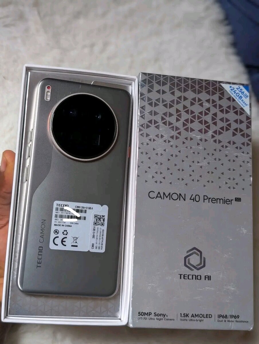 Tecno Camon 40 Premier 512GB
