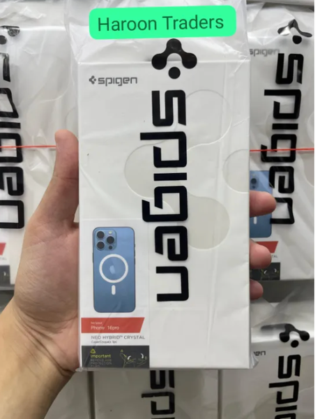 iPhone 16 series Spigen Clear with Magsafe Transparent Branded Case. 100% Best Quality.