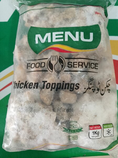 Afgani Chicken Toping