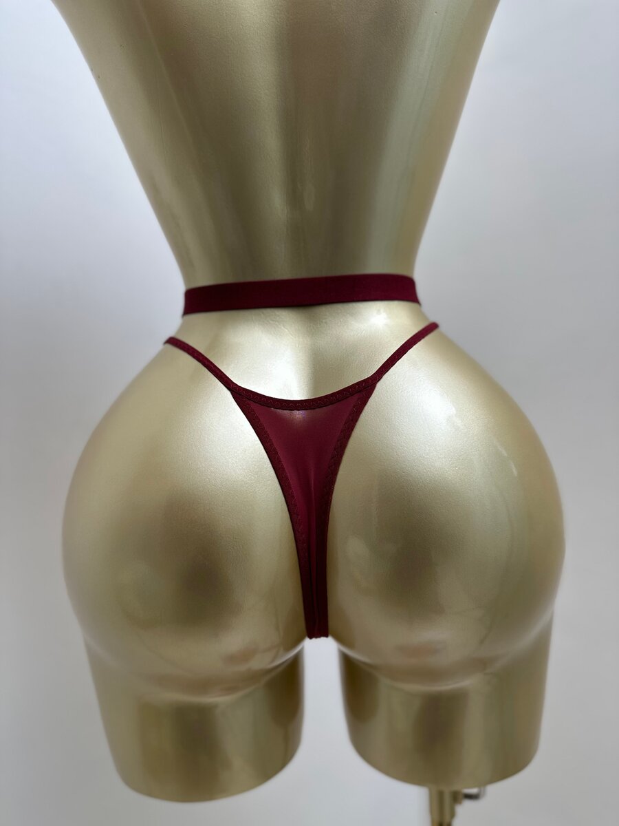 String ultra sexy bordeaux