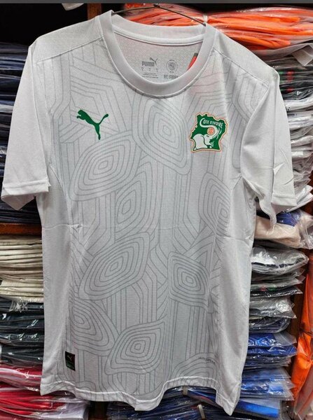 Maillot prématch Côte d'Ivoire