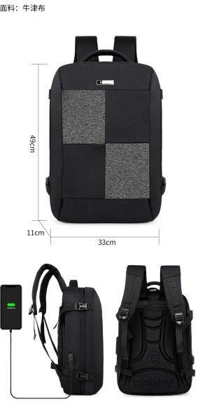 Waterproof laptop tablet travel bag school backpack
