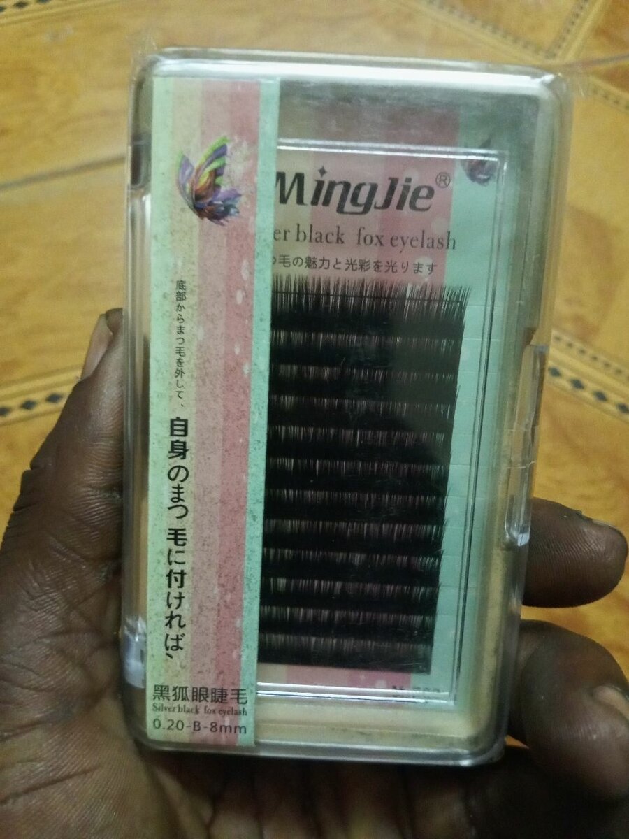 Cils en Vison Super Noir