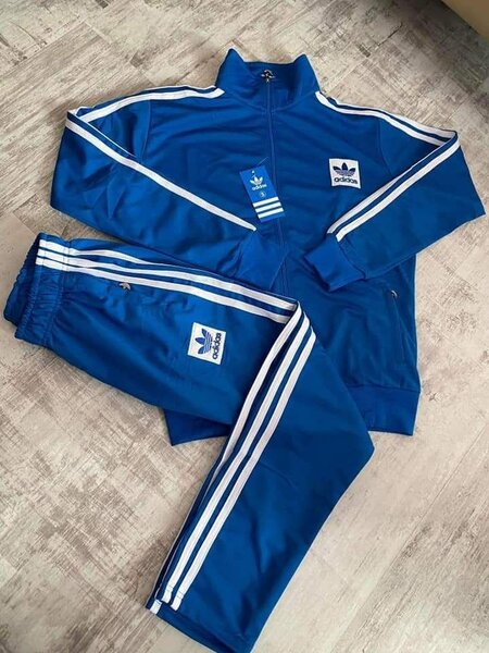 Survêtement Adidas bleu pour homme