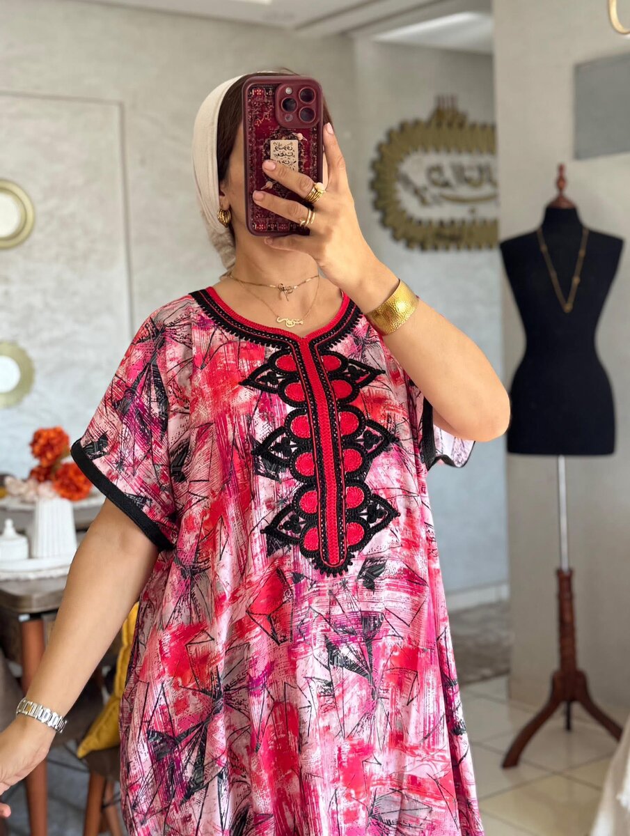 Robe longue imprimée bohème