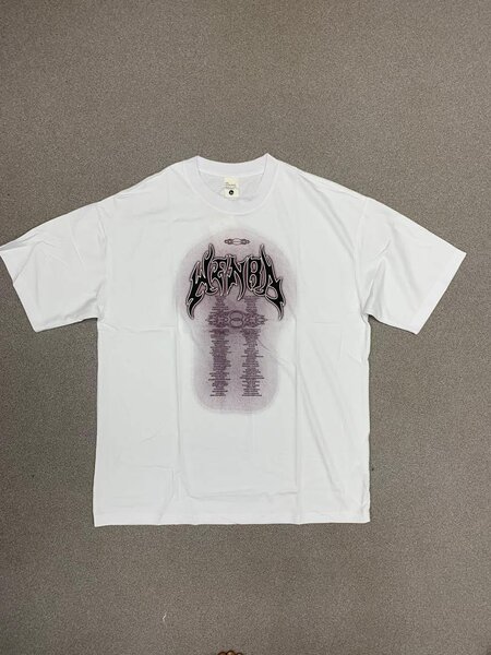 T-shirt blanc imprimé tendance