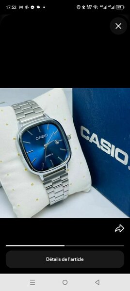 Montre Casio+ coffret