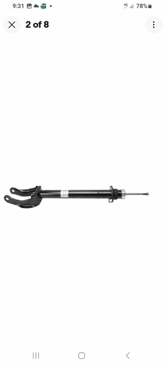 Ml350 4matic front shocks