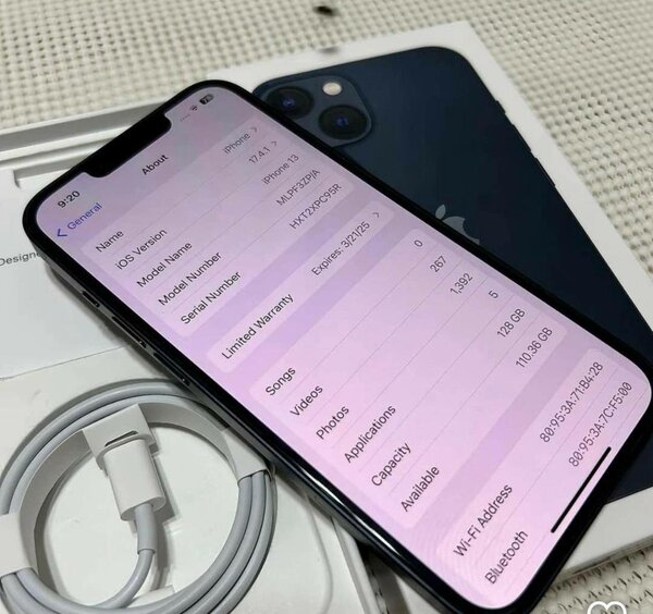 iPhone 13 Noir 128 Go