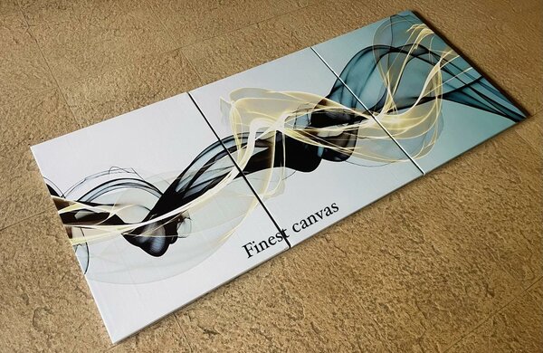 Painting on canvas of 3 pieces(2.1m.x90cm )