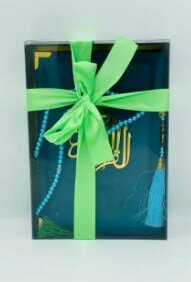 Medium Size Tajveedi Imported Art Paper Velvet Binding | Quran Majeed green