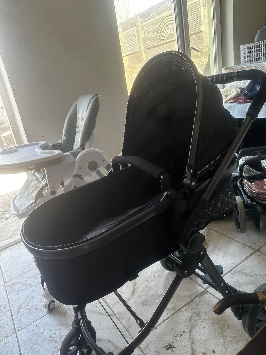 Коляска+люлька