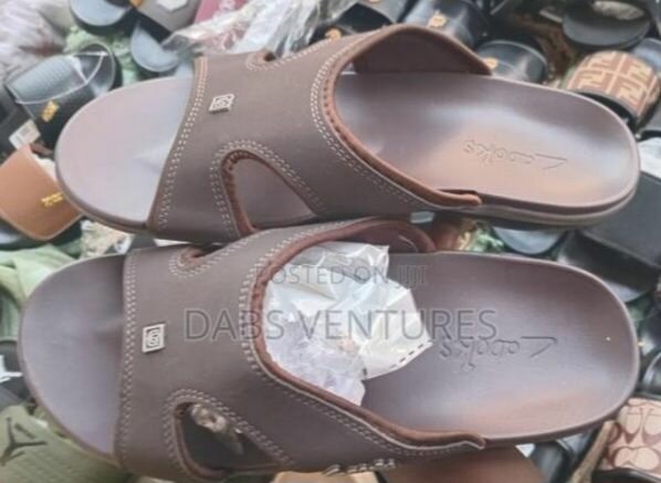 Clark slide slippers