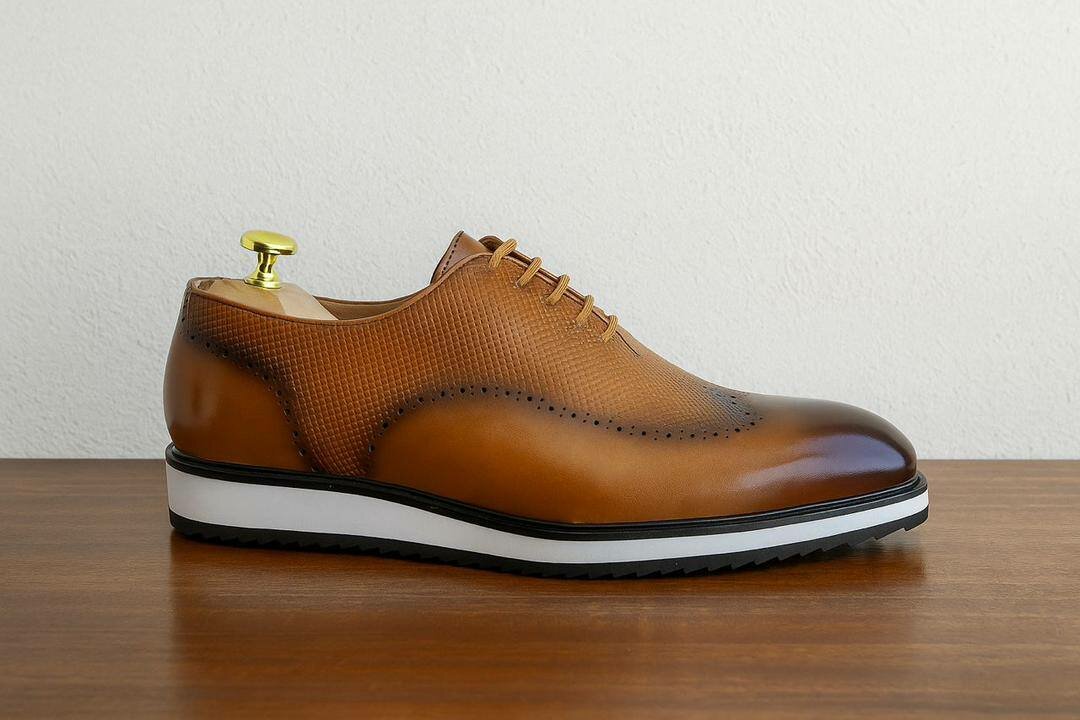 Chaussures Oxford en cuir élégantes
