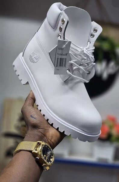 Bottes robustes en cuir pour hommes