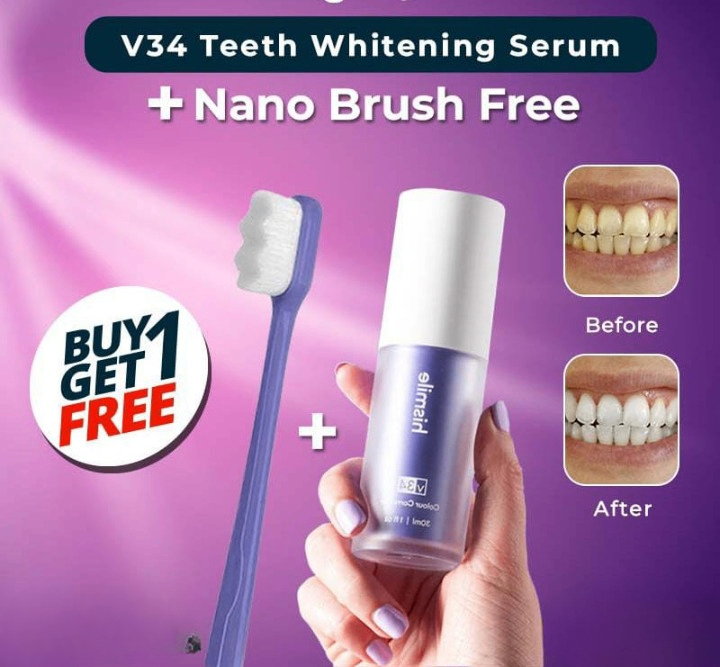 Hismile serum + Tooth Brush