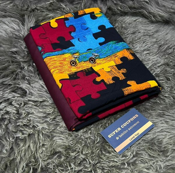 Housse pour Carnet en Tissu