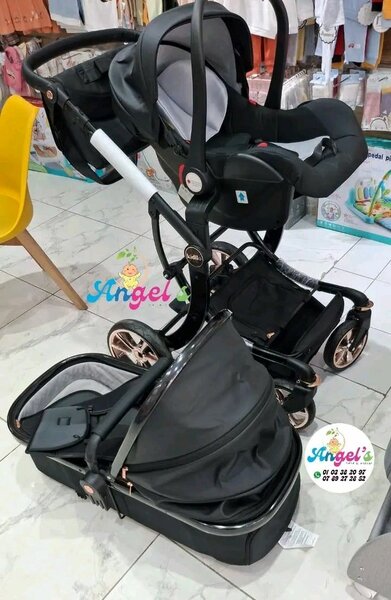 Poussette Bébé Confortable 3 en 1