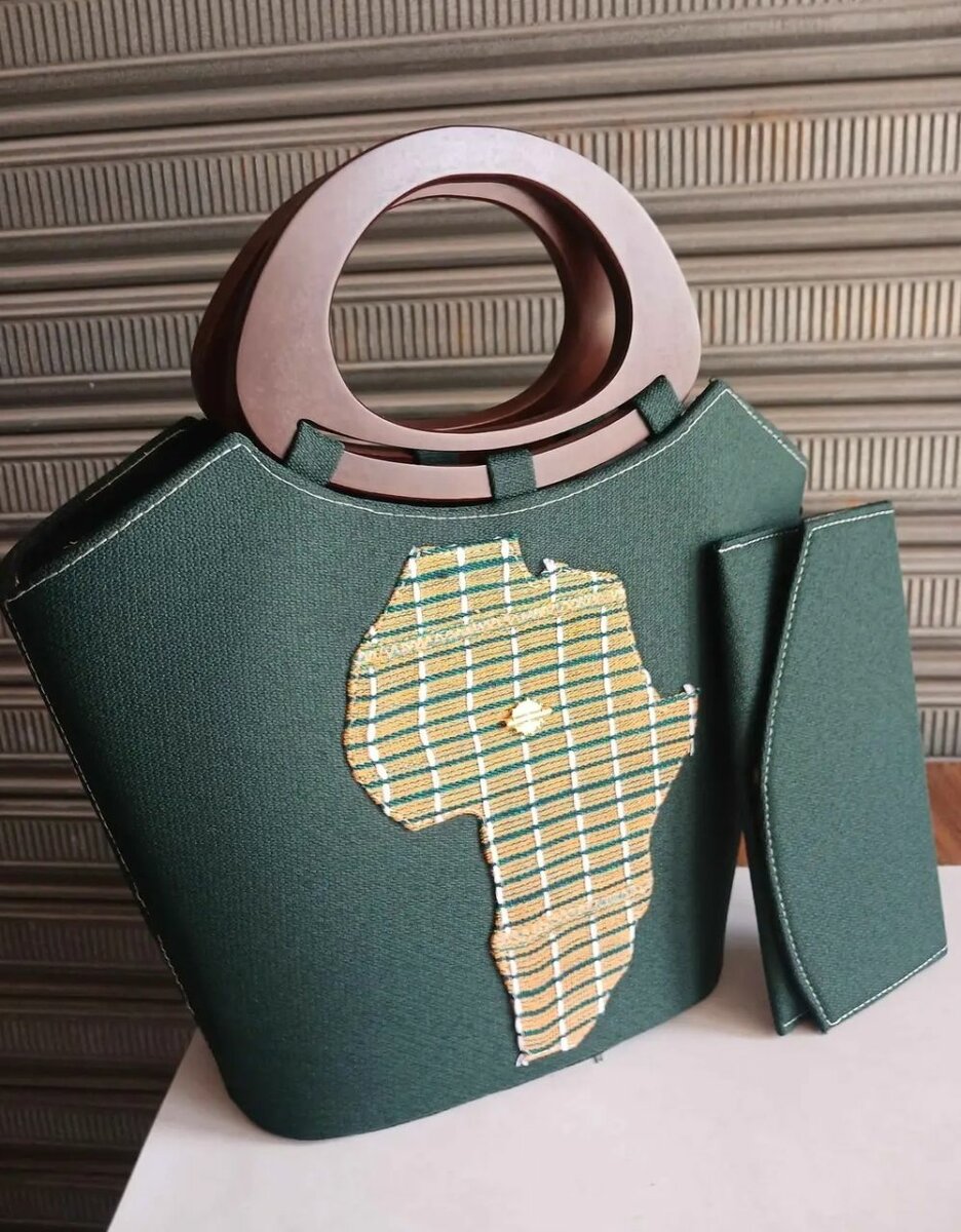 Sac à main en tissu avec motif