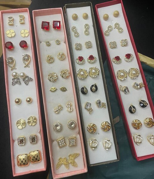 Earrings available for ladies