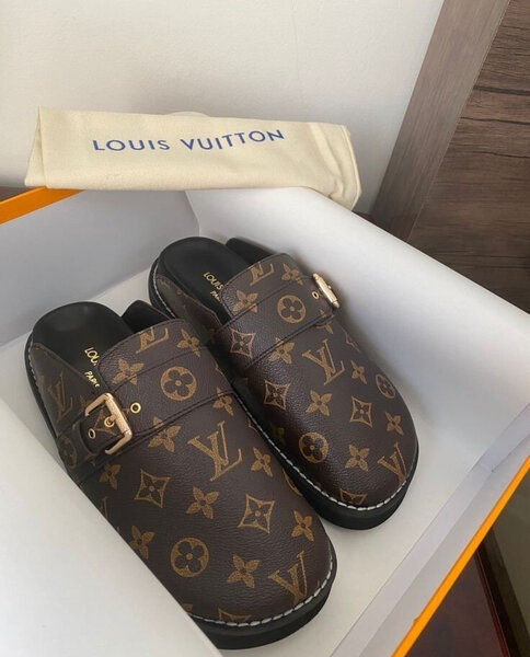 Sabots Louis Vuitton luxe